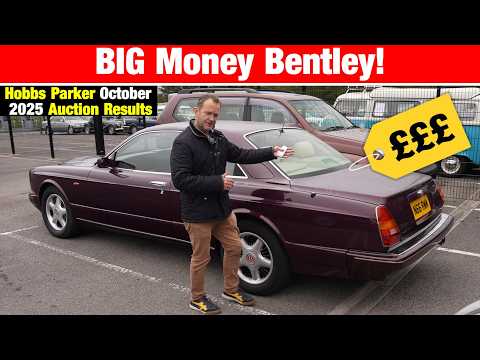 Bentley Continental R Sells For BIG Money! Hobbs Parker October 2025 Classic Auction Results