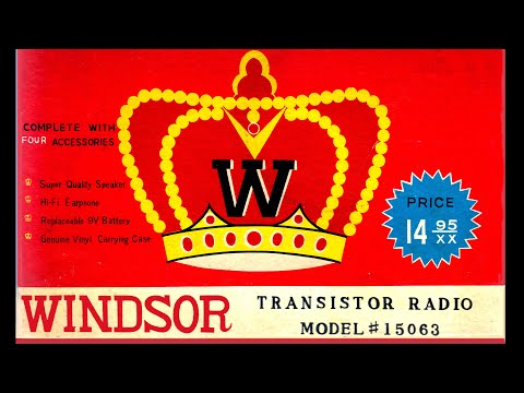 1959 vintage tech boy's radio