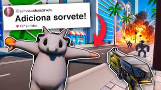 Criei um jogo com as ideias dos inscritos (foi um erro...)
