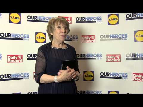 Daily Record Our Heroes Awards 2015  - Senior Hero - Ethne Woldman