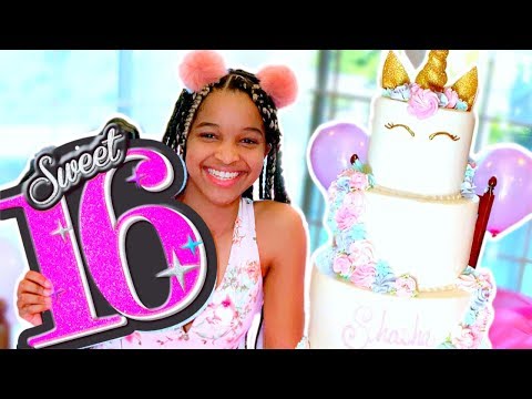 Shasha's SWEET 16 BIRTHDAY PARTY! - Onyx Family