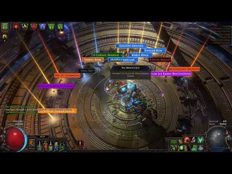 3.13 [RSC] - Maven's Invitation: The Feared (Cortex, Chayula, Uber Atziri, Shaper, Elder) - 1 Death