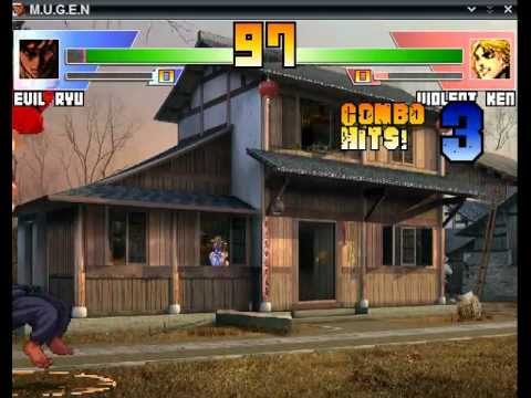 Evil Ryu vs Vilent Ken