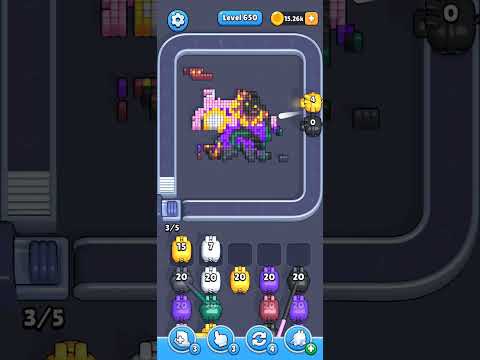 Pixel Flow Level 650 Walkthrough