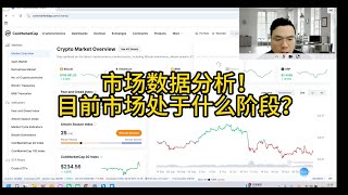 市场数据分析！目前市场处于什么阶段？