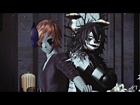 [MMD]Laughing Jack vs Eyeless Jack\\Dance Battle