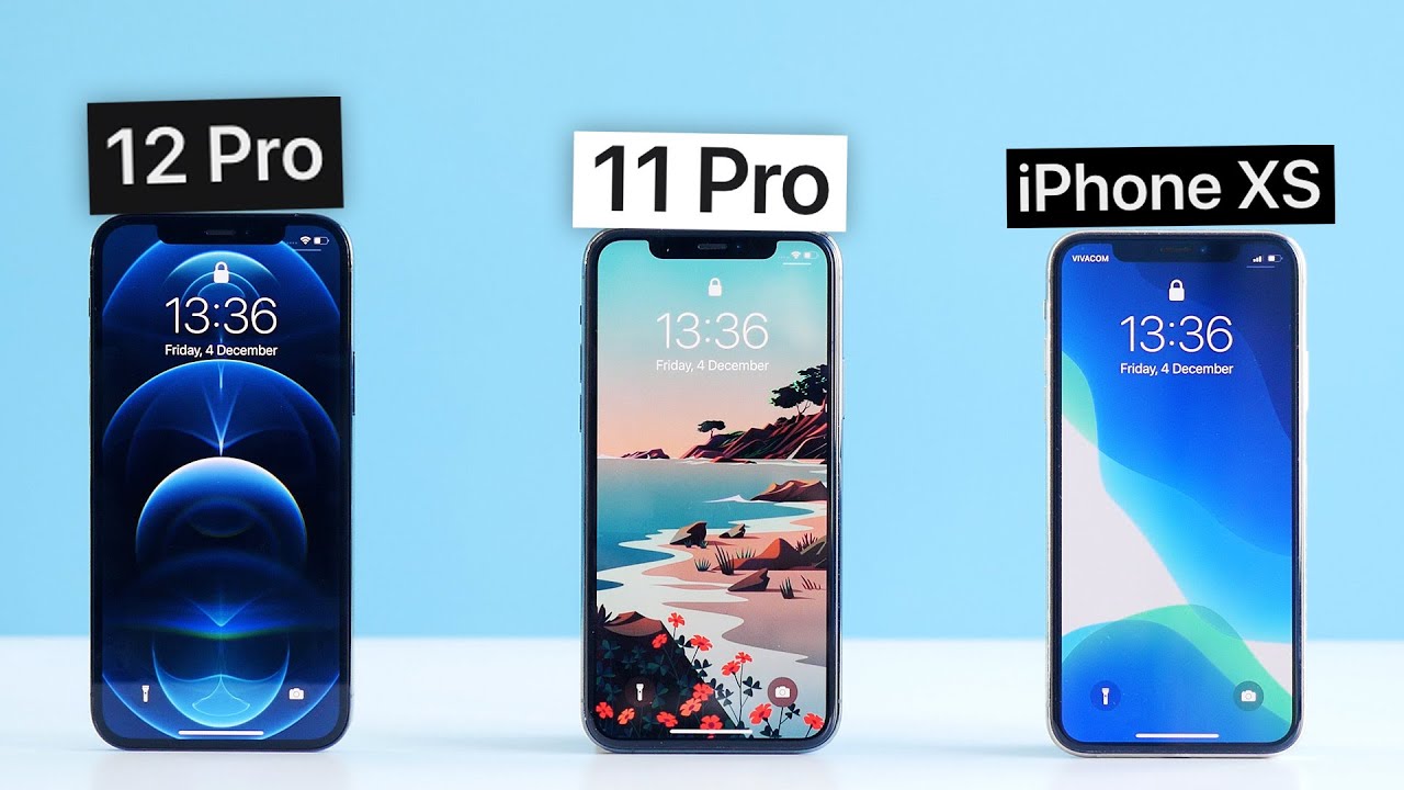 iPhone 12 Pro vs 11 Pro vs Xs