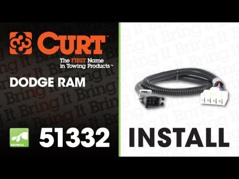 Brake Control Wiring Install: CURT 51332 for 1995-2009 Dodge Ram