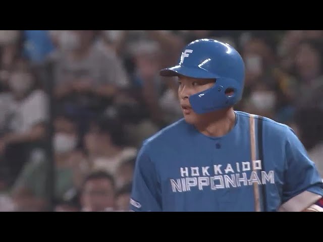 【5回表】チャンスを逃さない!! ファイターズ・野村佑希 勝ち越しの2点タイムリーヒット!! 2022年10月2日 埼玉西武ライオンズ 対 北海道日本ハムファイターズ