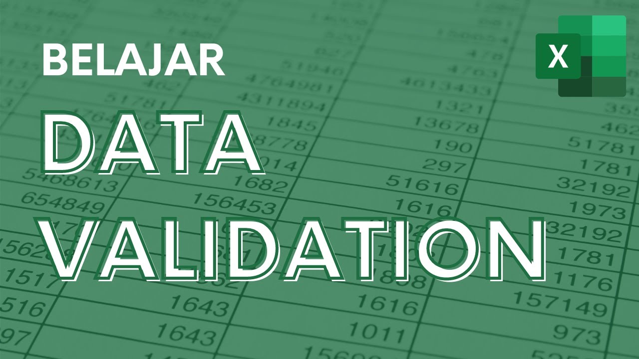 Membuat Drop Down List dengan Data Validation untuk Input Data - Tutorial Excel - ignasiusryan
