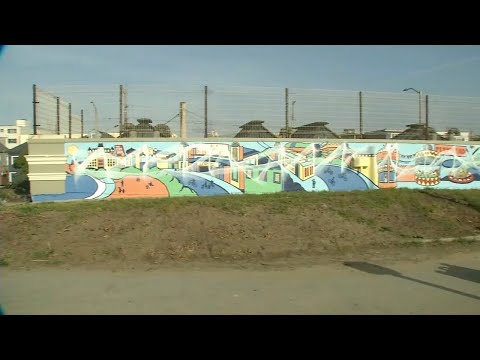 New 50-foot-long mural along San Francisco's Great Highway oceanfront park vandalized