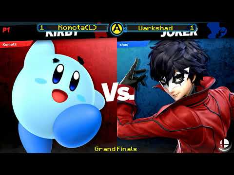 Komota(Kirby) vs Darkshad(Joker, Shulk)  Big AL #8 SSBU  Grand Finals
