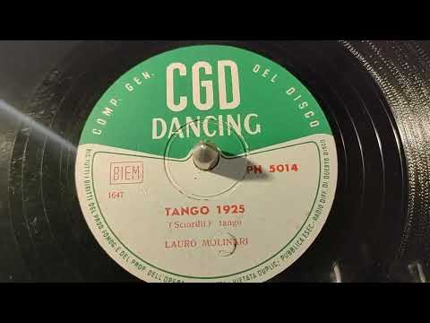 Lauro Molinari - tango 1925 - 78 giri