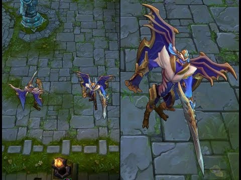 Justicar Aatrox Skin spotlight(MinaSaw)(1080p)(New series)