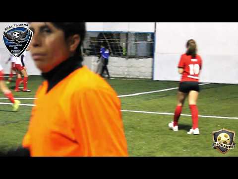 LAS CRACKS  VS  CALVARIO LATINOS  FINAL FEMENIL ACADEMIA REAL TIJUANA