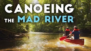 Canoeing the Mad River in Ohio 4K