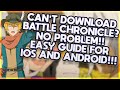 HOW TO DOWNLOAD DANMACHI BATTLE CHRONICLE GET AROUND REGION LOCKS FOR ANDROID IOS