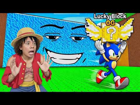 Escape Waves for Lucky Blocks!!🤪 Playing with subs!! 🤩 PART 82