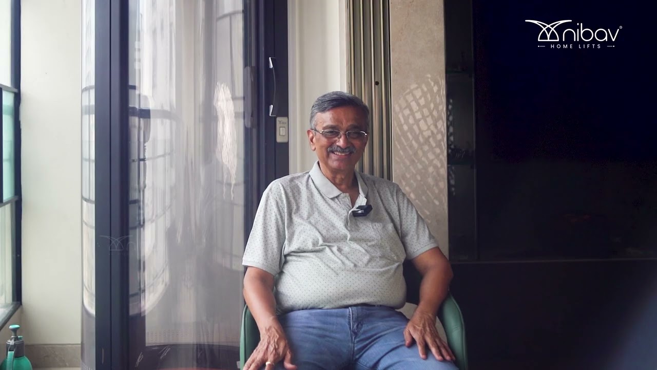 Dr. Bharat Khanwala’s Family Chooses a Safe & Stylish Nibav Lift