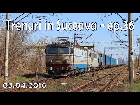 Trenuri in Suceava - 03.04.2016 - Trains in Suceava (ep.36)