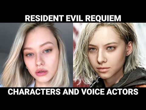 Resident Evil Requiem | Characters and Voice Actors (w/ Face Models)