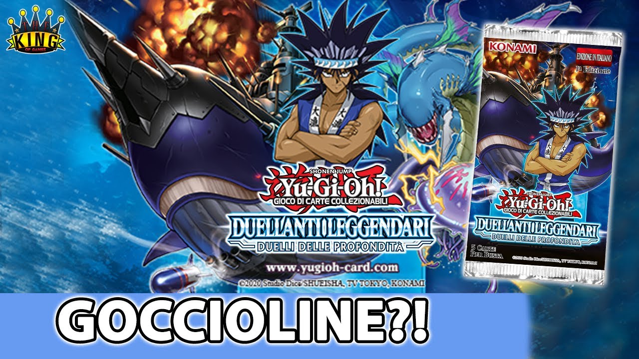 Yu-Gi-Oh! - Release Day! Arriva Duellanti Leggendari: Duelli delle Profondità (LED9) con Goccioline!