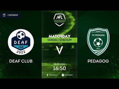 AFL 2 Division 2-тур DEAF CLUB PEDAGOG