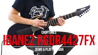 Video thumbnail for Ibanez Guitars RGDR4427FX | Demo & Playthrough (New for 2021) by ChoptonesOfficial