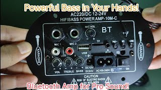 Download lagu AMP-10M-C Bluetooth Amplifier | Powerful HIFI BASS POWER Amp for Audio Lovers! mp3 Download lagu AMP-10M-C Bluetooth Amplifier | Powerful HIFI BASS POWER Amp for Audio Lovers! mp3