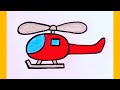 How to draw a helicopter |Helicopter Drawing Step by Step #art #drawing