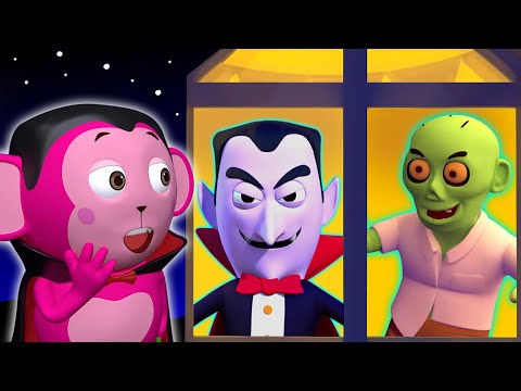 Gruselige Geister im Fenster🧟🧛🏻 | Halloween-Lieder für Kinder | HooplaKidz Deutsch