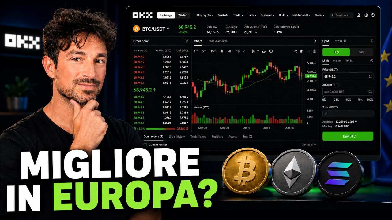 OKX: IL MIGLIORE EXCHANGE CRYPTO IN EUROPA? | GUIDA DEFINITIVA 2026