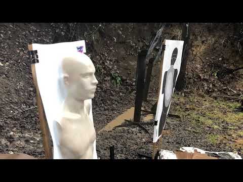 The Hans Gruber 3D Target from Mojo Riot