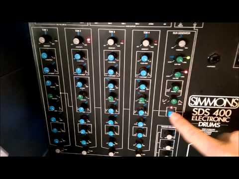 Simmons SDS400 4-Channel Drum Synthesizer 1984 image 4