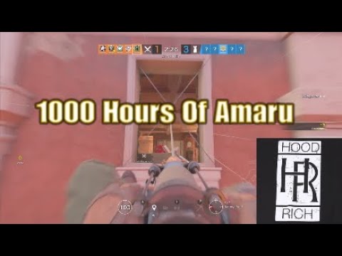 1000 Hours Of Amaru - Rainbow Six Siege