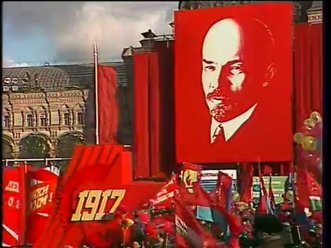 Soviet October Revolution Parade, 1987 Part II Парад 7 Ноября