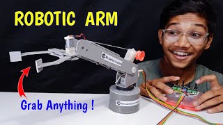 DIY Robotic Arm 💪 | How To Make Robotic Arm | School Project | Robot | Crane