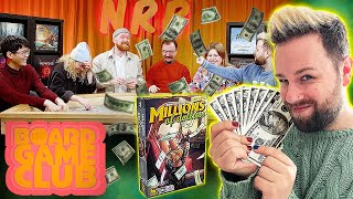 Let's Play MILLIONS OF DOLLARS | Board Game Club