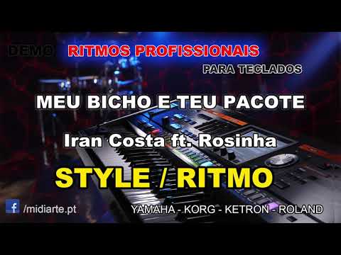 ♫ Ritmo / Style - MEU BICHO E TEU PACOTE - Iran Costa ft. Rosinha