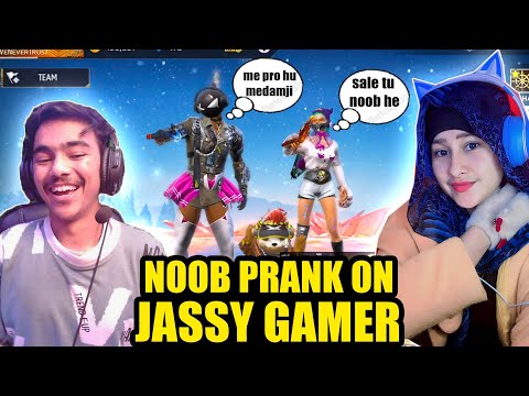 Noob prank on jassy gamer gone extremely wrong😱 Garena free fire