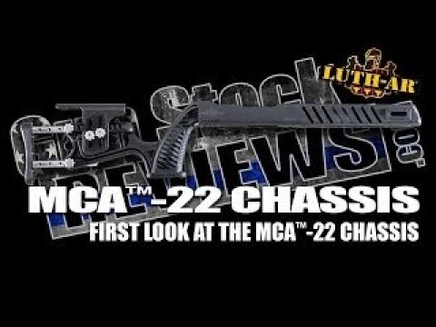First Look at the New Luth-AR MCA-22 Chassis for the Ruger 10/22 Rifle | Yamil Sued Review  #1248