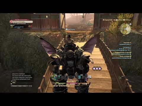 Final Fantasy XIV PS4 Growing A Summoner Part 16 - Wanderer's Palace