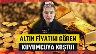 Altın Fiyatları Çakıldı Vatandaş Kuyumcuya Akın Etti: Piyasada Stok Tü