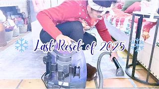 LAST DEEP CLEAN WITH ME of 2025 🧹✨ | All-Day Christmas Eve Home Reset