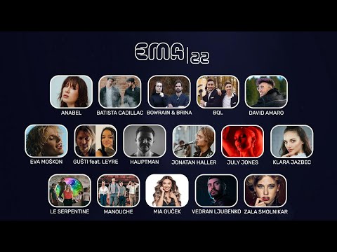 ema 2022 participants with their past singles