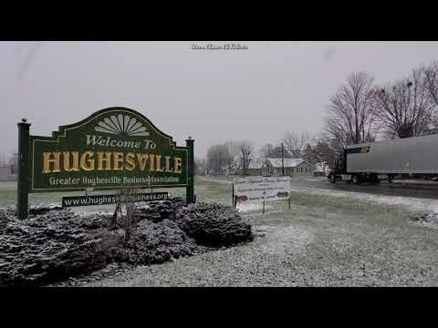 Snow Falls During Morning Rush Hour!