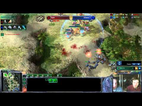 Starcraft2 - Rain (P) vs Select (T) - Game 1of2 - Commentary by Axeltoss & Axslav - MvP Invitational