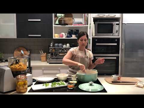 Moroccan lamb and chickpea soup