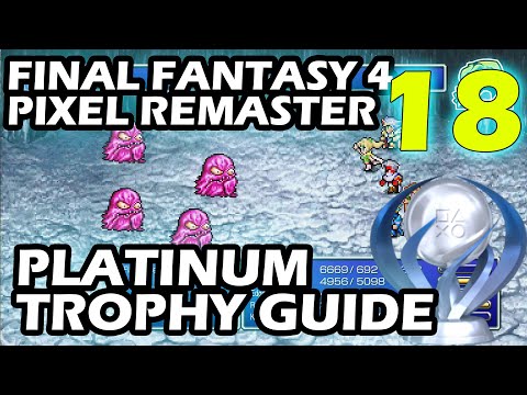 Final Fantasy 4 Pixel Remaster Platinum Trophy Guide Part 18 The Final Dungeon