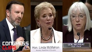 Education Secretary Linda McMahon Grilled by Senators on Massive Budget Cuts (Recap)